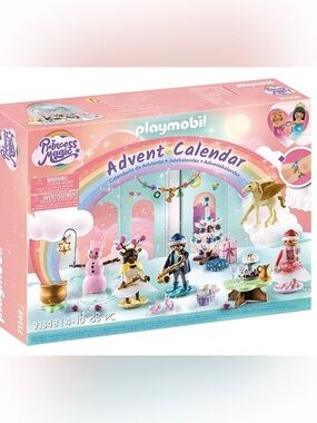 NEW Playmobil Advent Calendar Toy Set Christmas under the Rainbow 83 Pcs Ages 4+